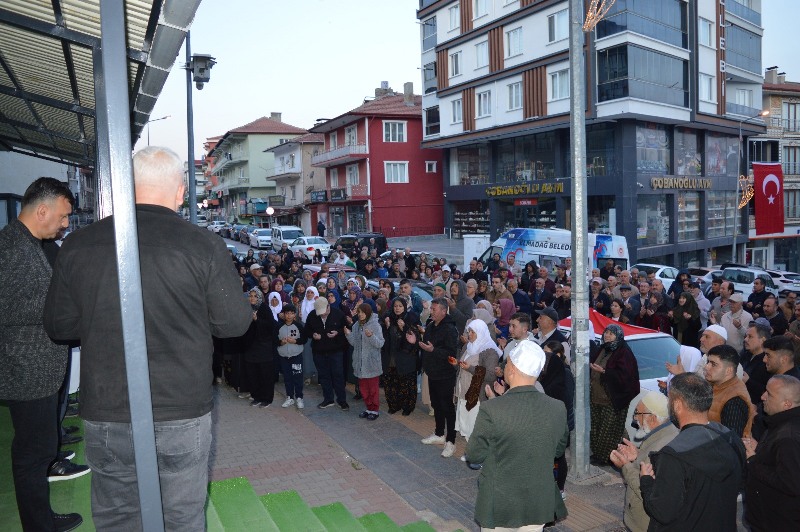 Elmadağ'da Hacı Uğurlama Programı Gerçekleştirildi